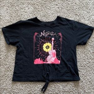 Sugar & Jade Black Graphic T-Shirt